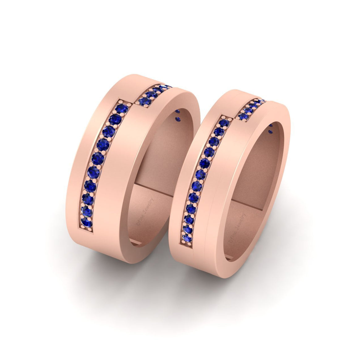 ROSE GOLD ENGAGEMENT BANDS