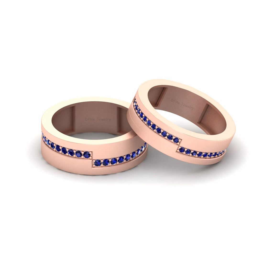 ROSE GOLD ENGAGEMENT BANDS