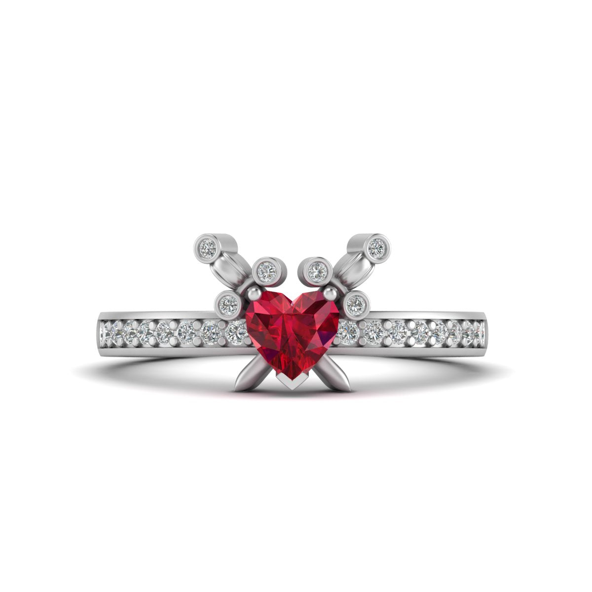 HEART AND SWORD RING