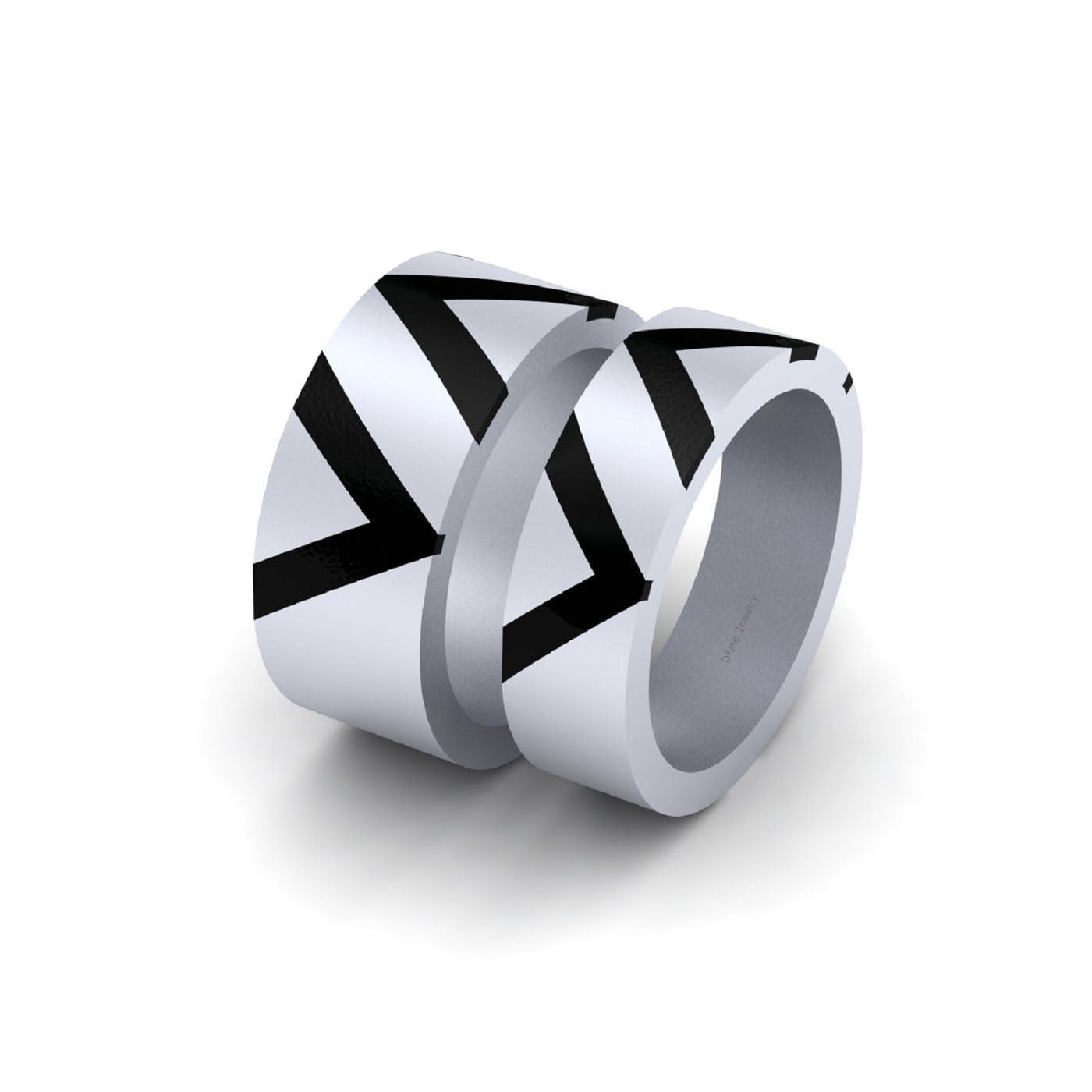 Matching Wedding Bands Set