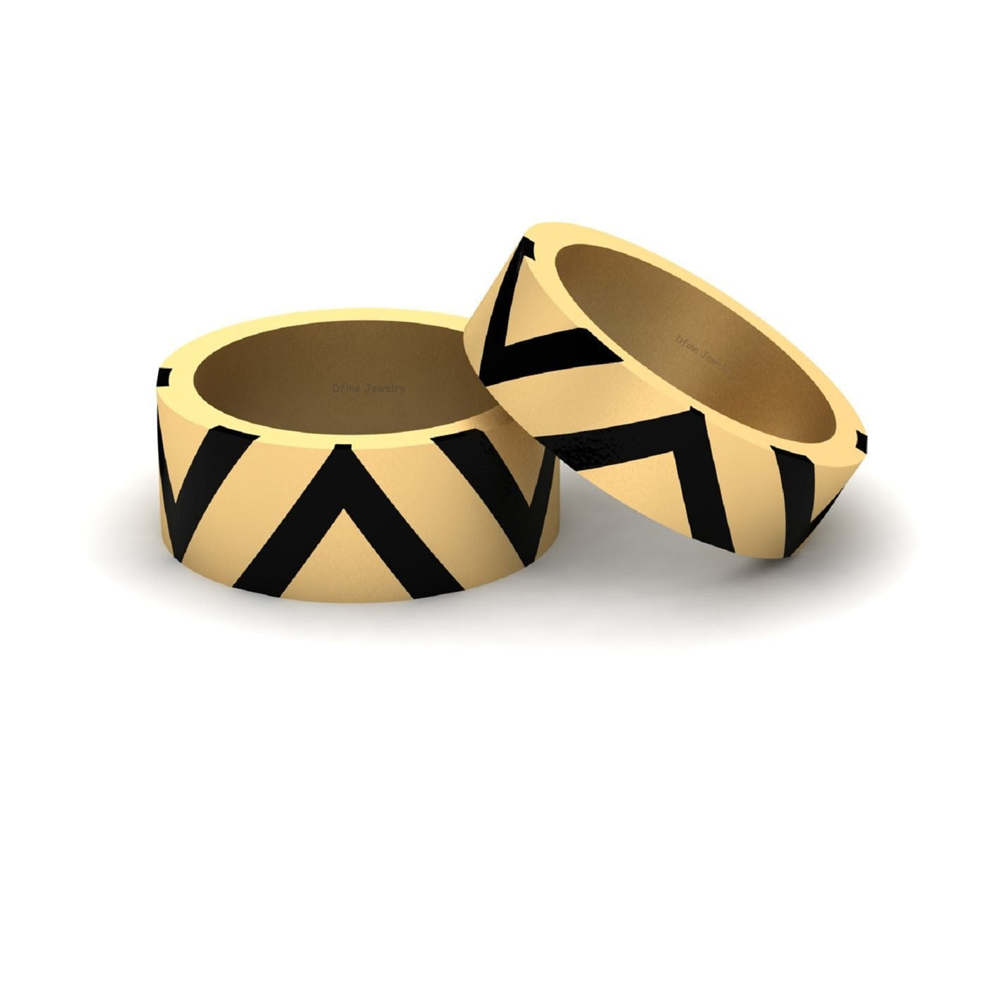 Matching Wedding Bands Set