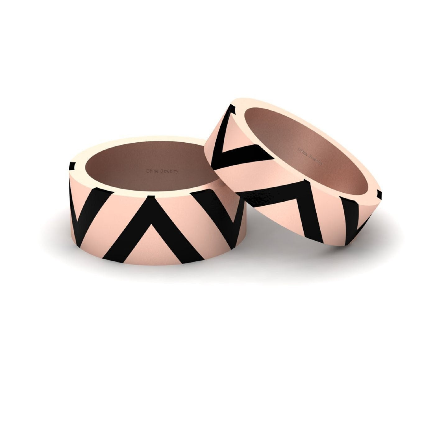 Matching Wedding Bands Set