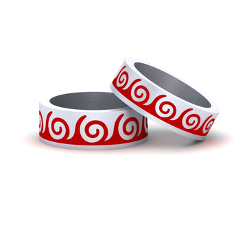 His and Her Promise Bands Set