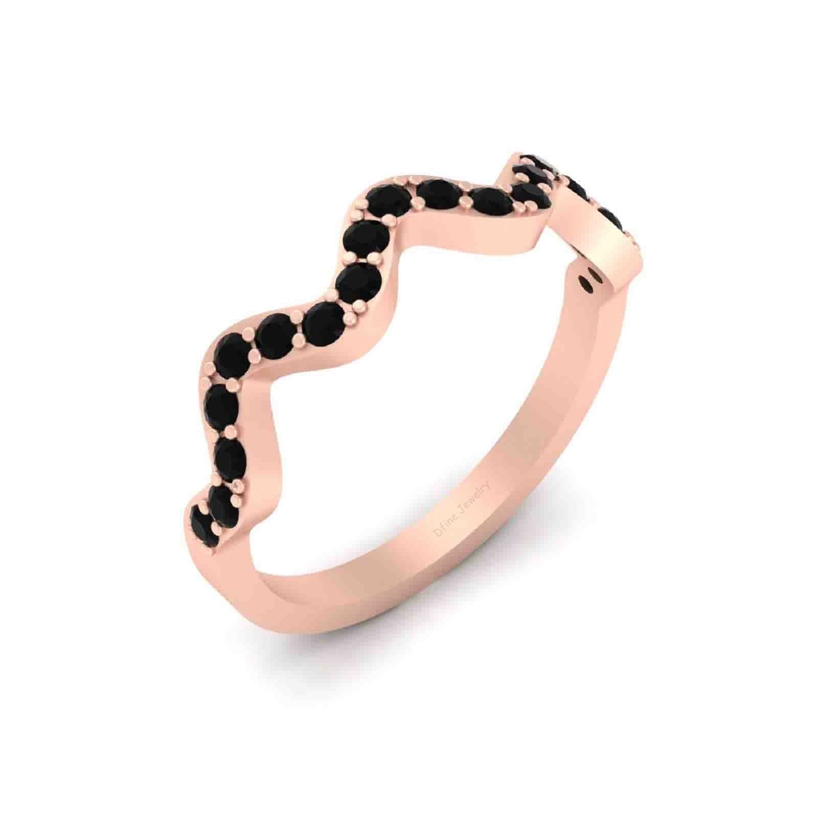 ROSE GOLD ENGAGEMENT RING BAND