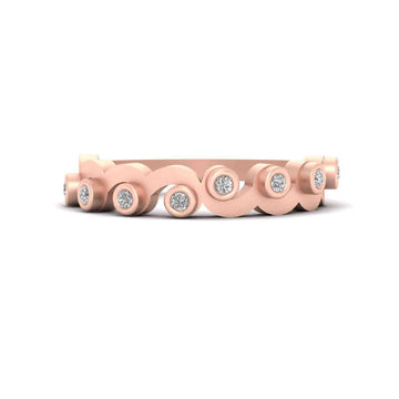 ROSE GOLD ENGAGEMENT BAND