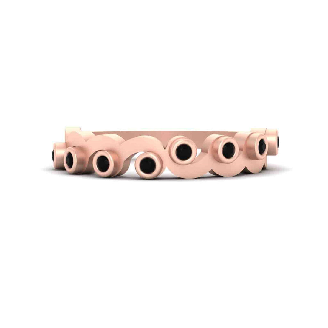 STERLING SILVER HALF ETERNITY BAND