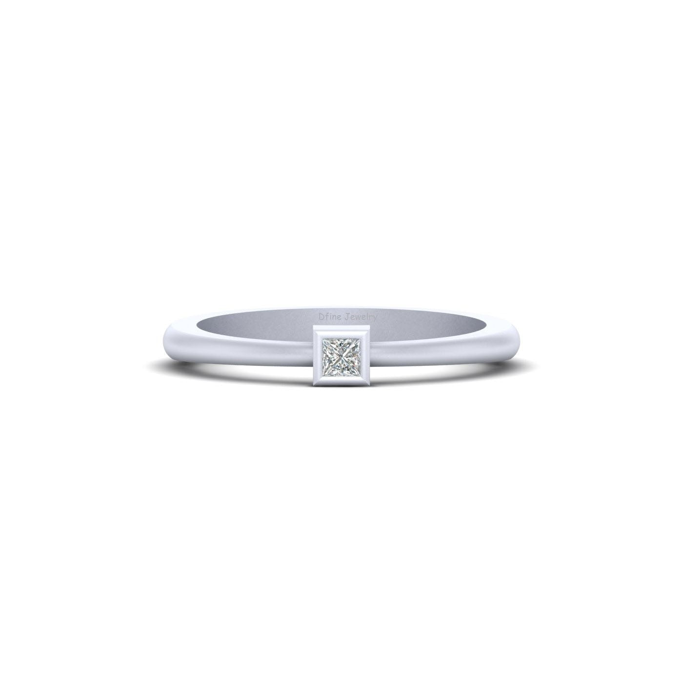 PRINCESS DIAMOND PROMISE RING