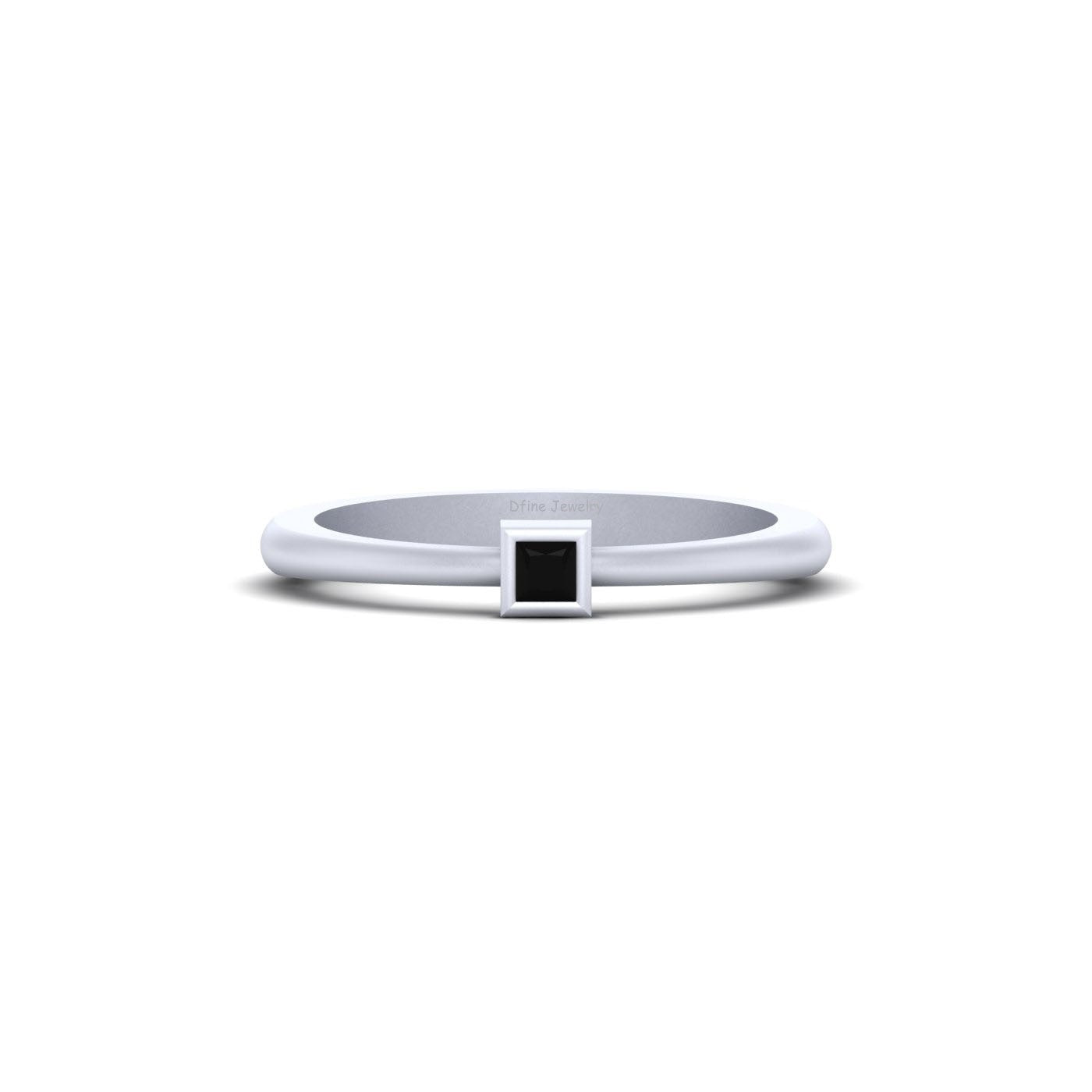 TAPERED SHANK ENGAGEMENT RING