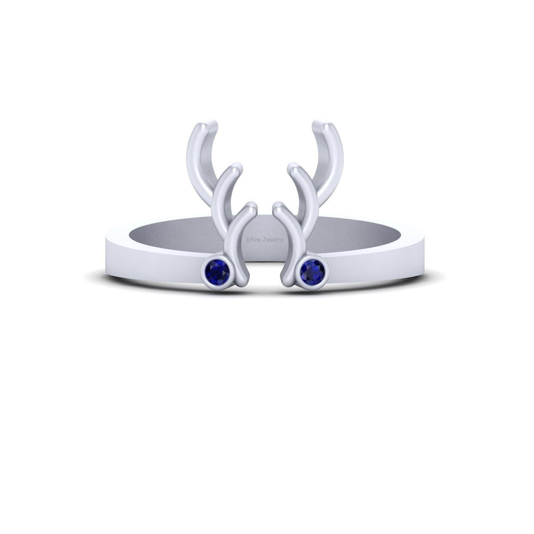 CHRISTMAS THEME ANTLER RING