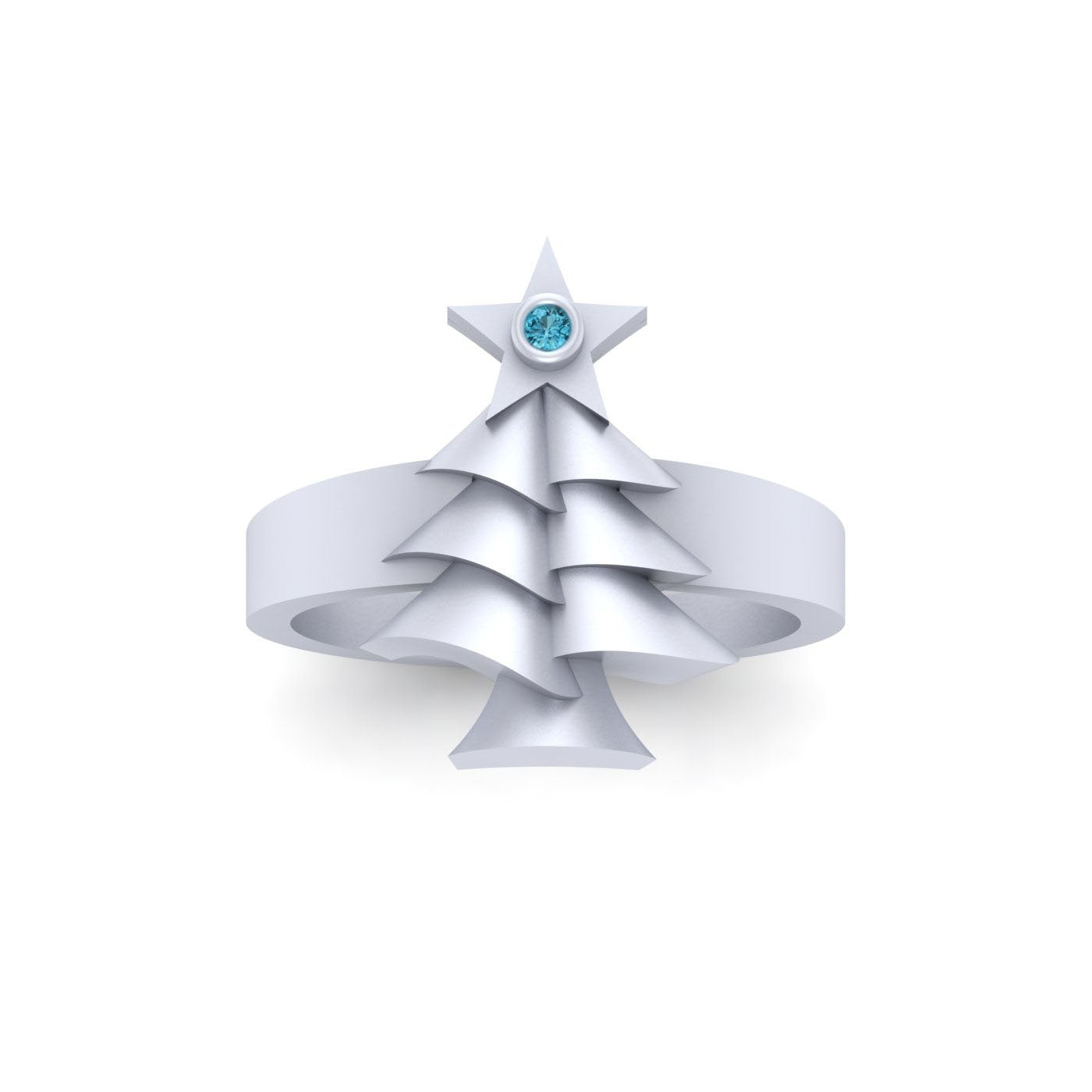 RELIGIOUS STAR OF BETHLEHEM CHRISTMAS RING