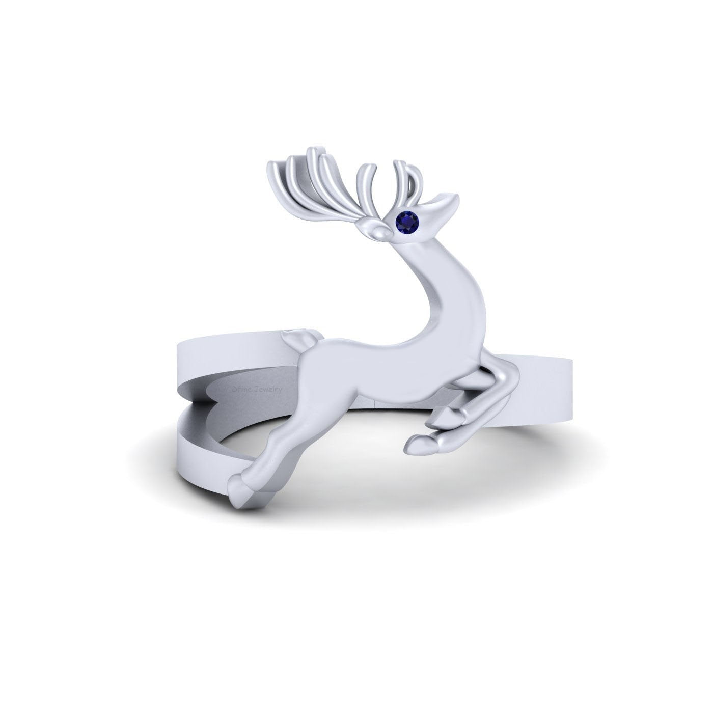 ANTLER DEER REINDEER RING