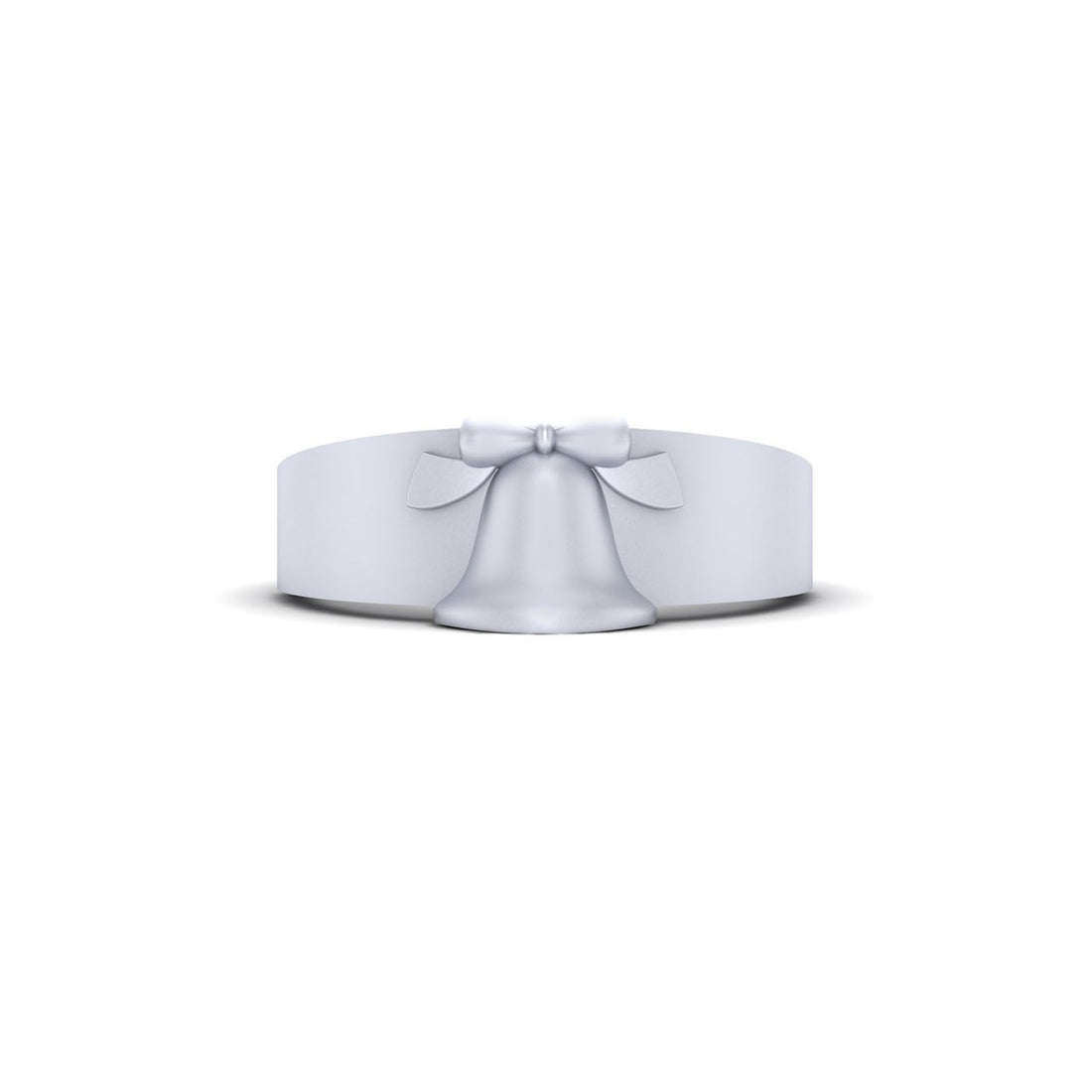 CHRISTMAS BELL RING SILVER