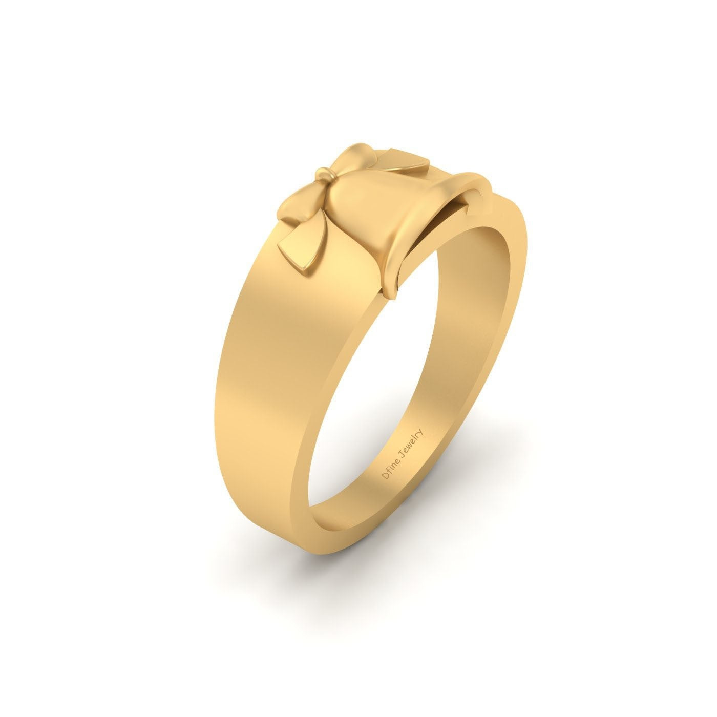 CHRISTMAS BELL RING SILVER