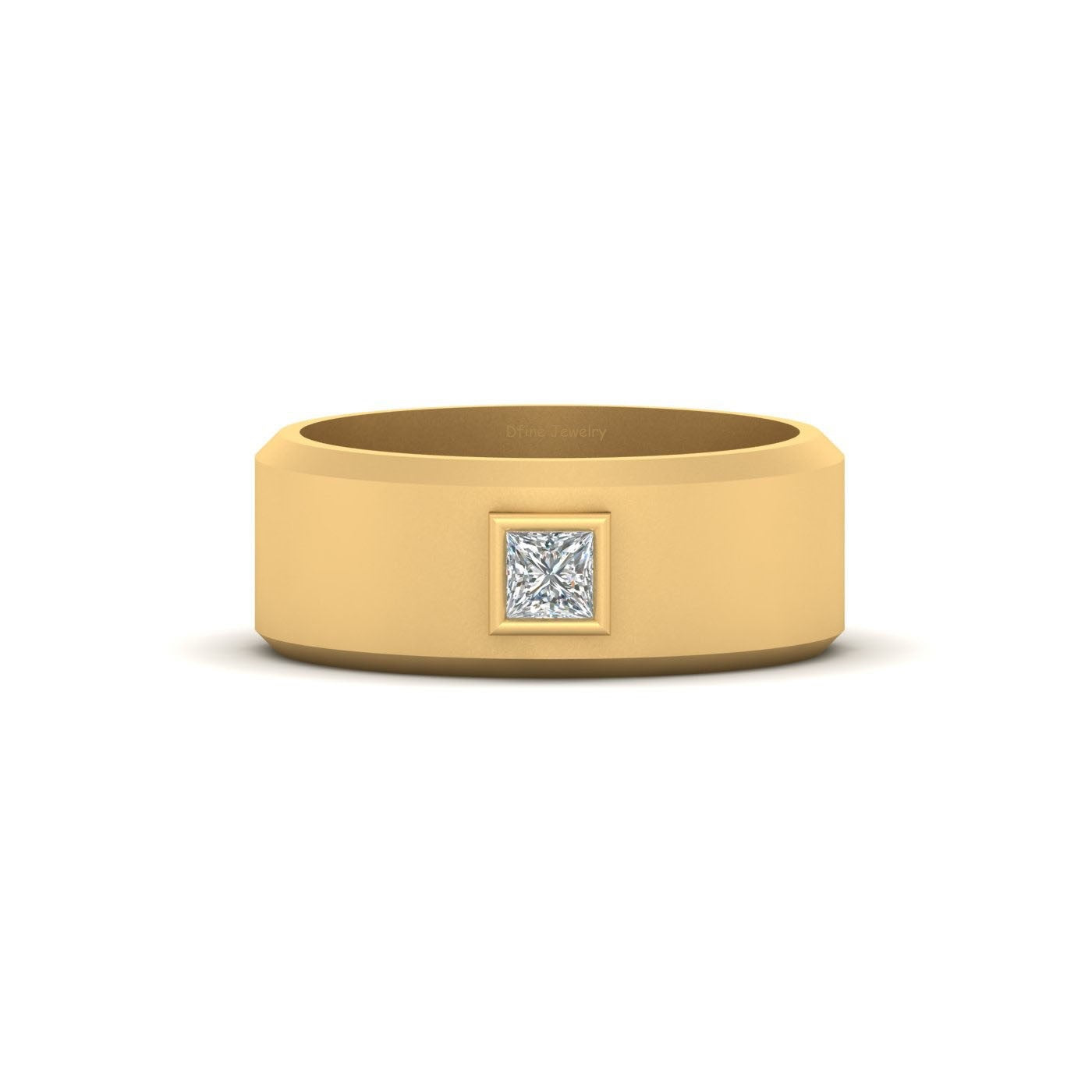 SOLITAIRE DIAMOND WEDDING BAND