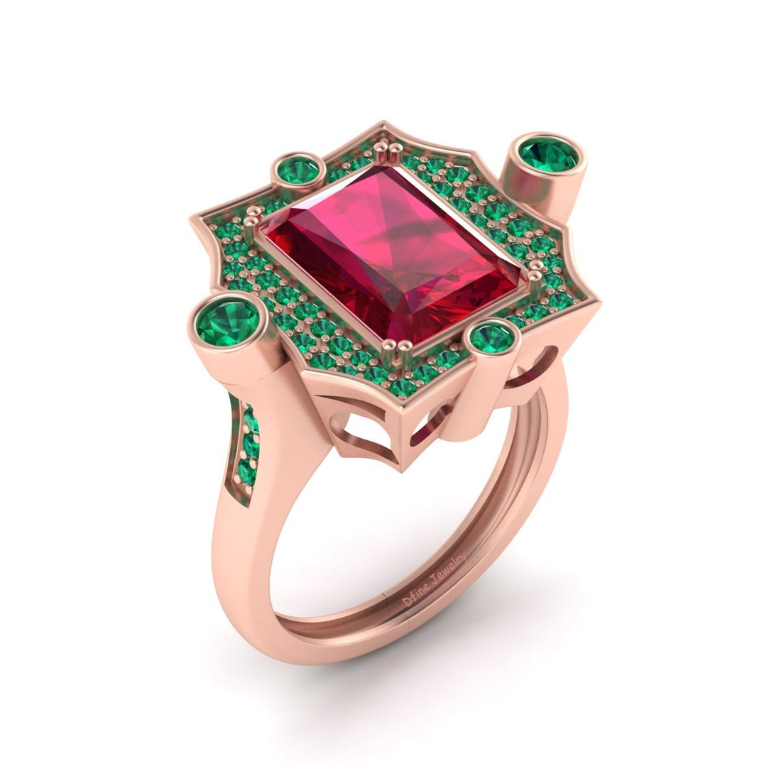PRINCESS AERIAL INSPIRED RING