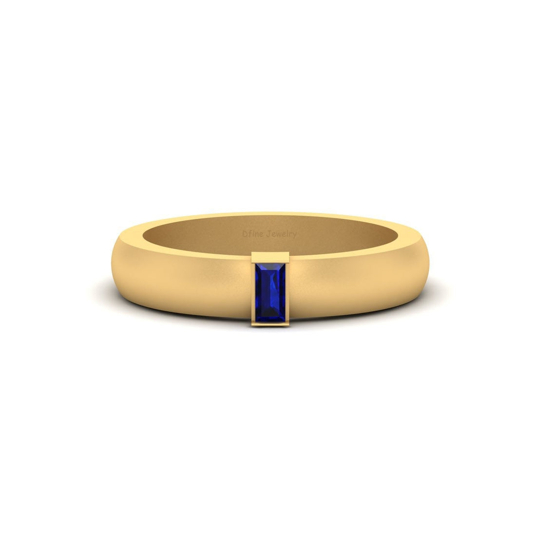 BLUE SAPPHIRE WEDDING RING