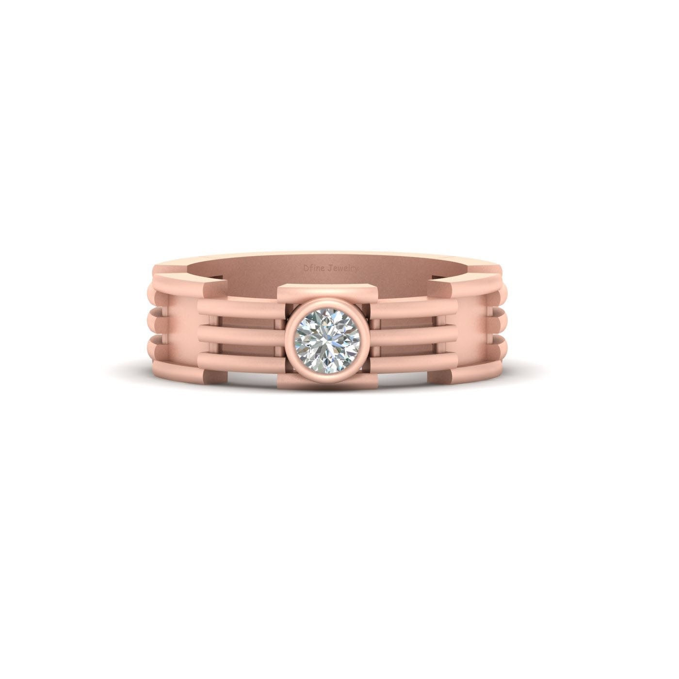 ROBOTIC STYLE WEDDING BAND