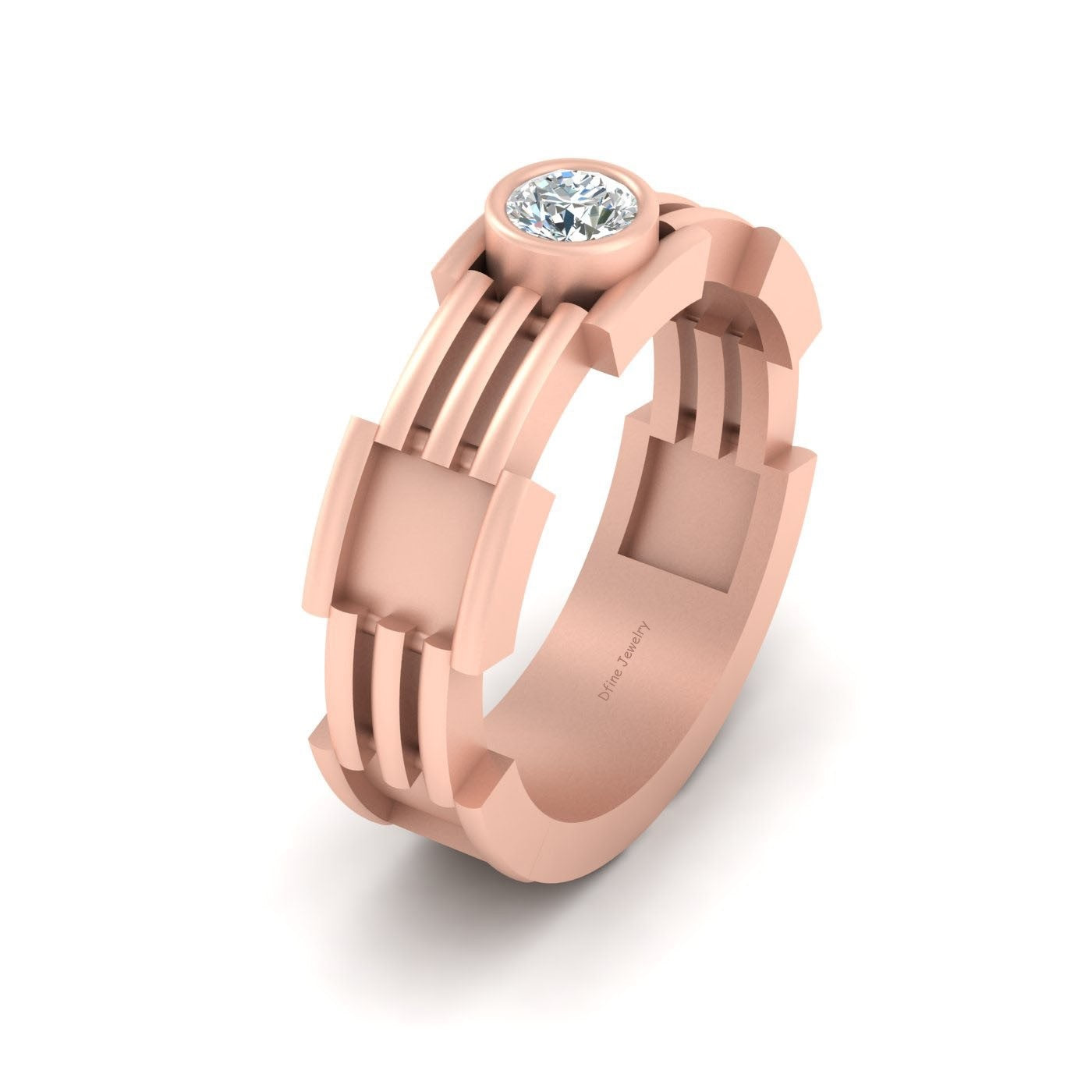 ROBOTIC STYLE WEDDING BAND