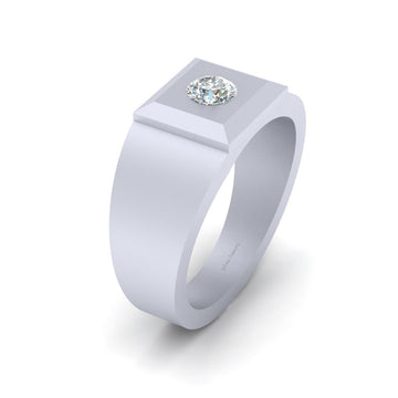 UNISEX DIAMOND WEDDING RING