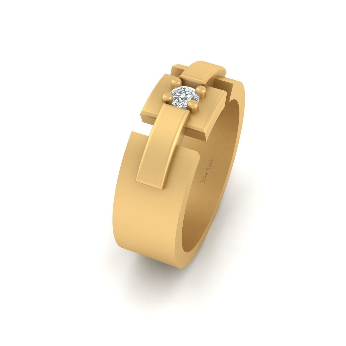 DIAMOND GROOM WEDDING BAND