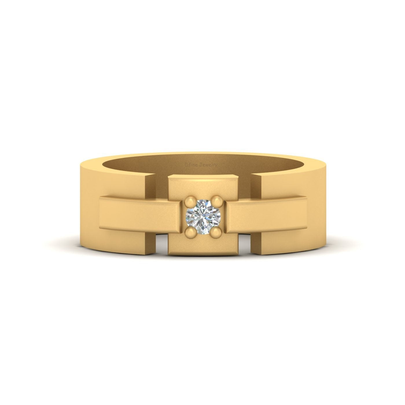 DIAMOND GROOM WEDDING BAND