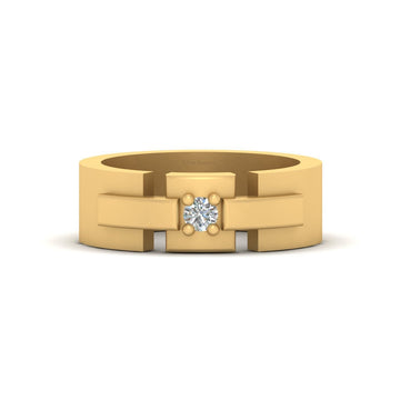 DIAMOND GROOM WEDDING BAND