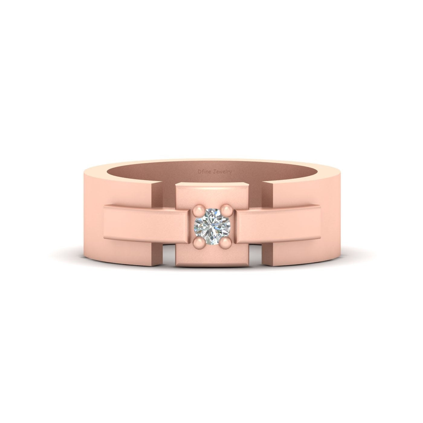 DIAMOND GROOM WEDDING BAND