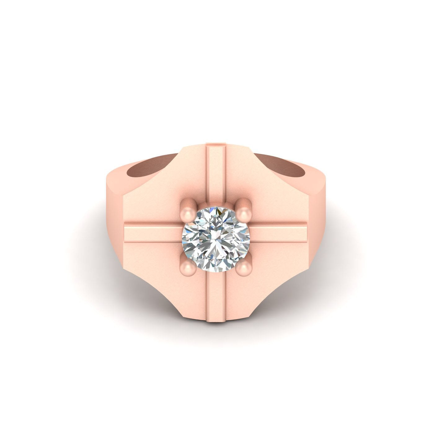 1.10CT MOISSANITE WEDDING RING