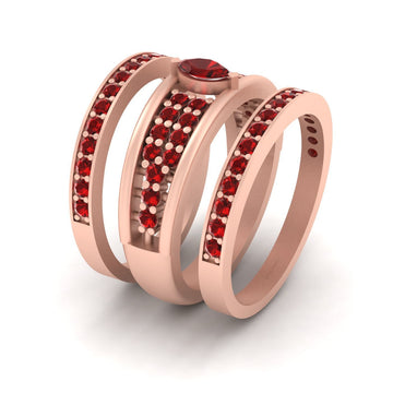 ROSE GOLD ENGAGEMENT RING BANDS