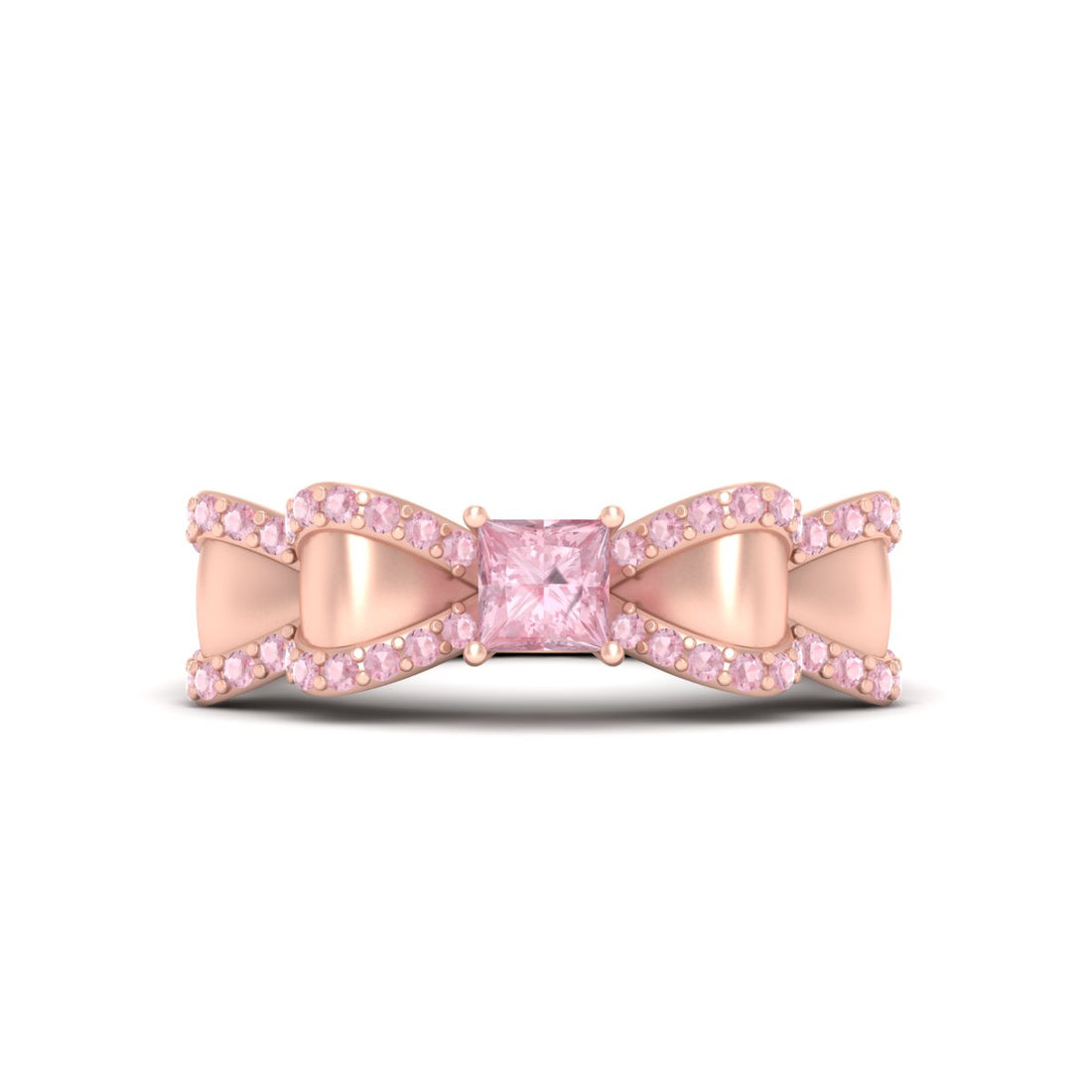 BOW ENGAGEMENT RING WOMEN