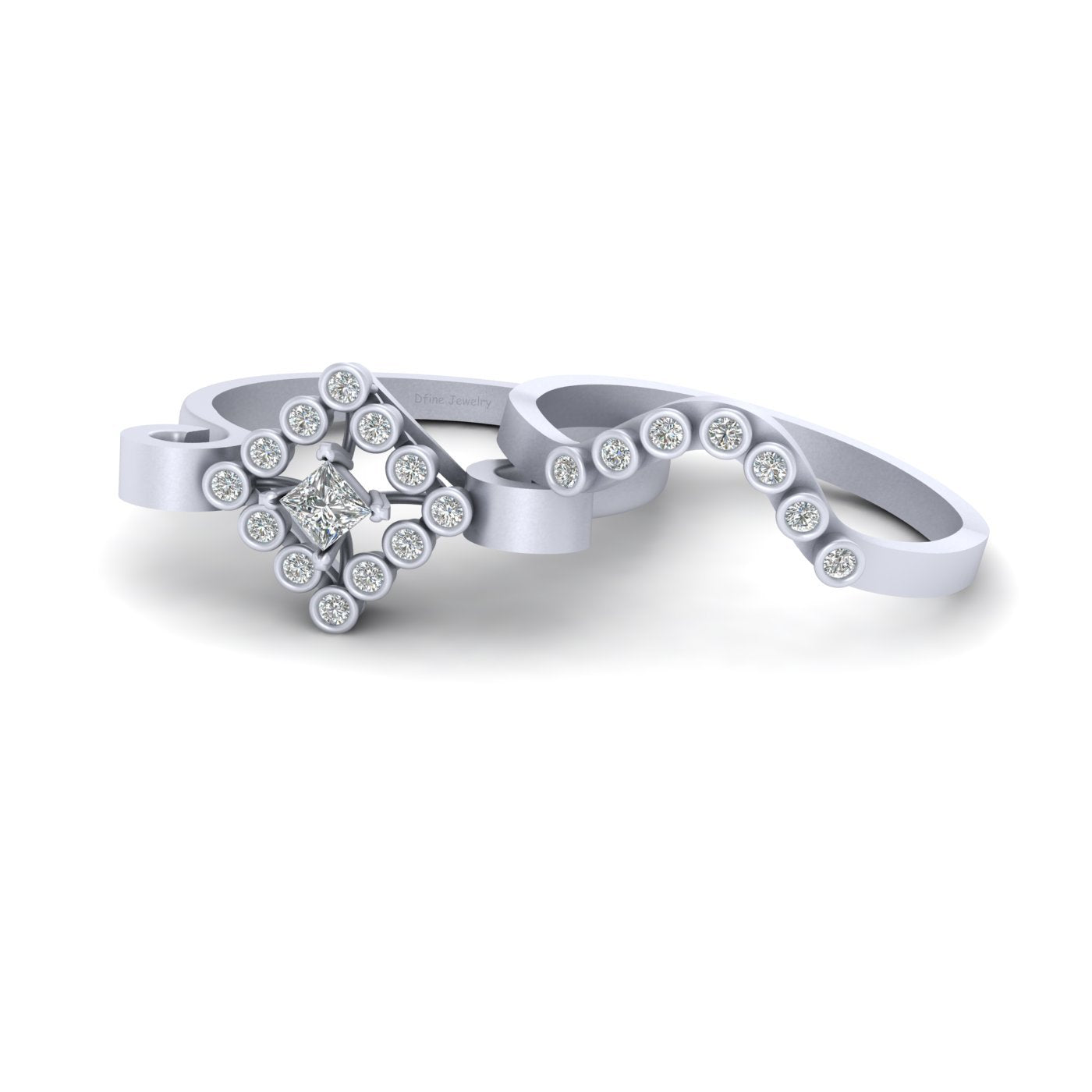 PRINCESS DIAMOND ENGAGEMENT RING