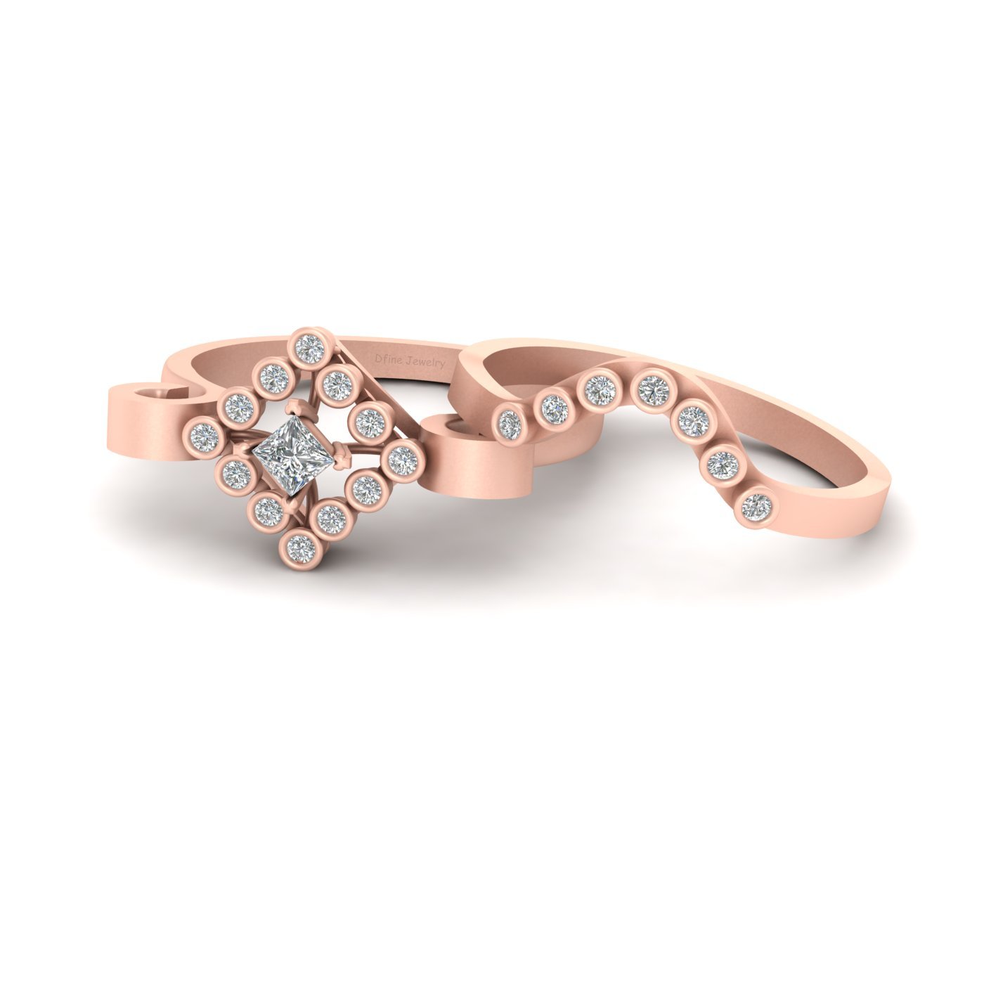 PRINCESS DIAMOND ENGAGEMENT RING