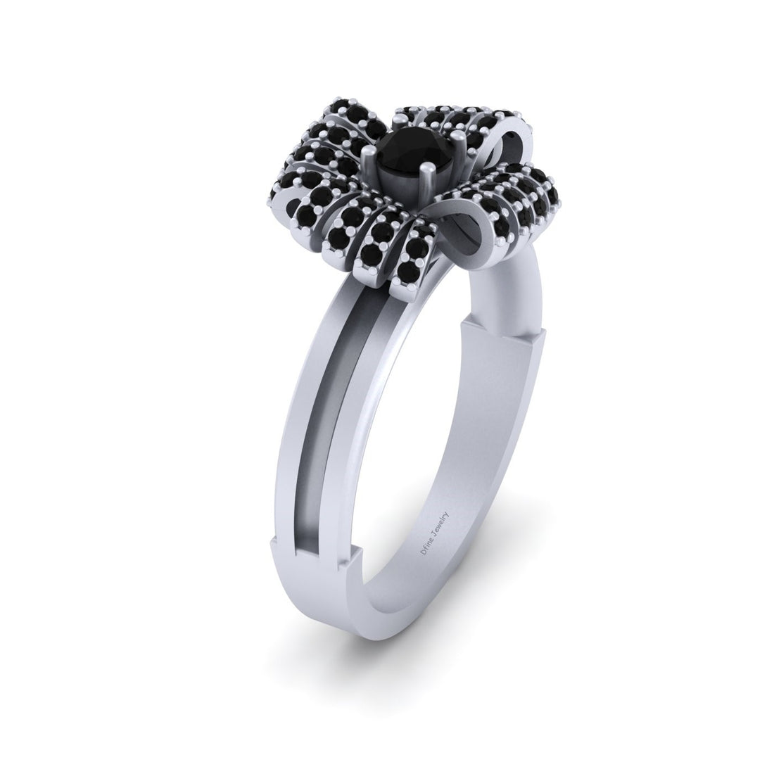 BOW KNOT ENGAGEMENT RING