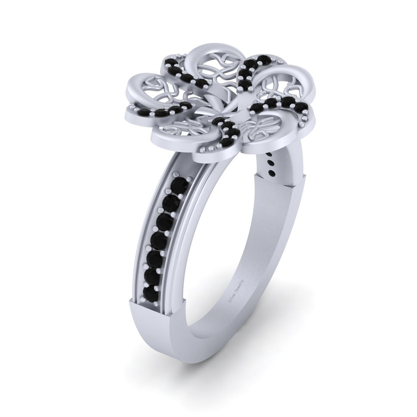 SPIRAL DESIGN WEDDING RING