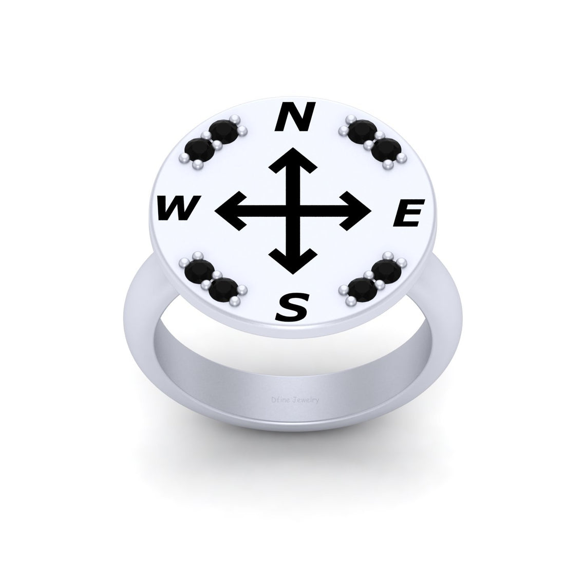 NAUTICAL DIRECTION COMPASS RING