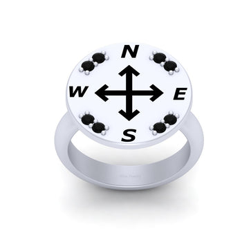 NAUTICAL DIRECTION COMPASS RING