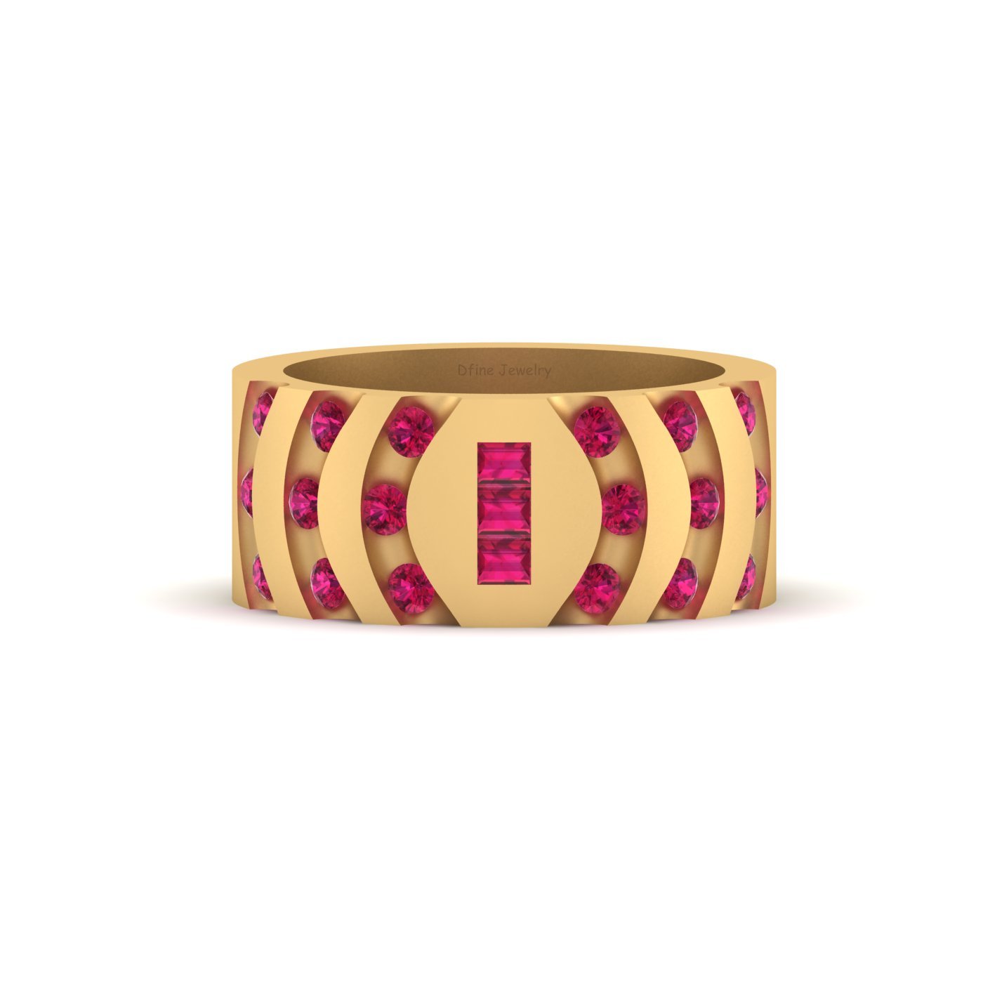 14K GOLD WEDDING BAND