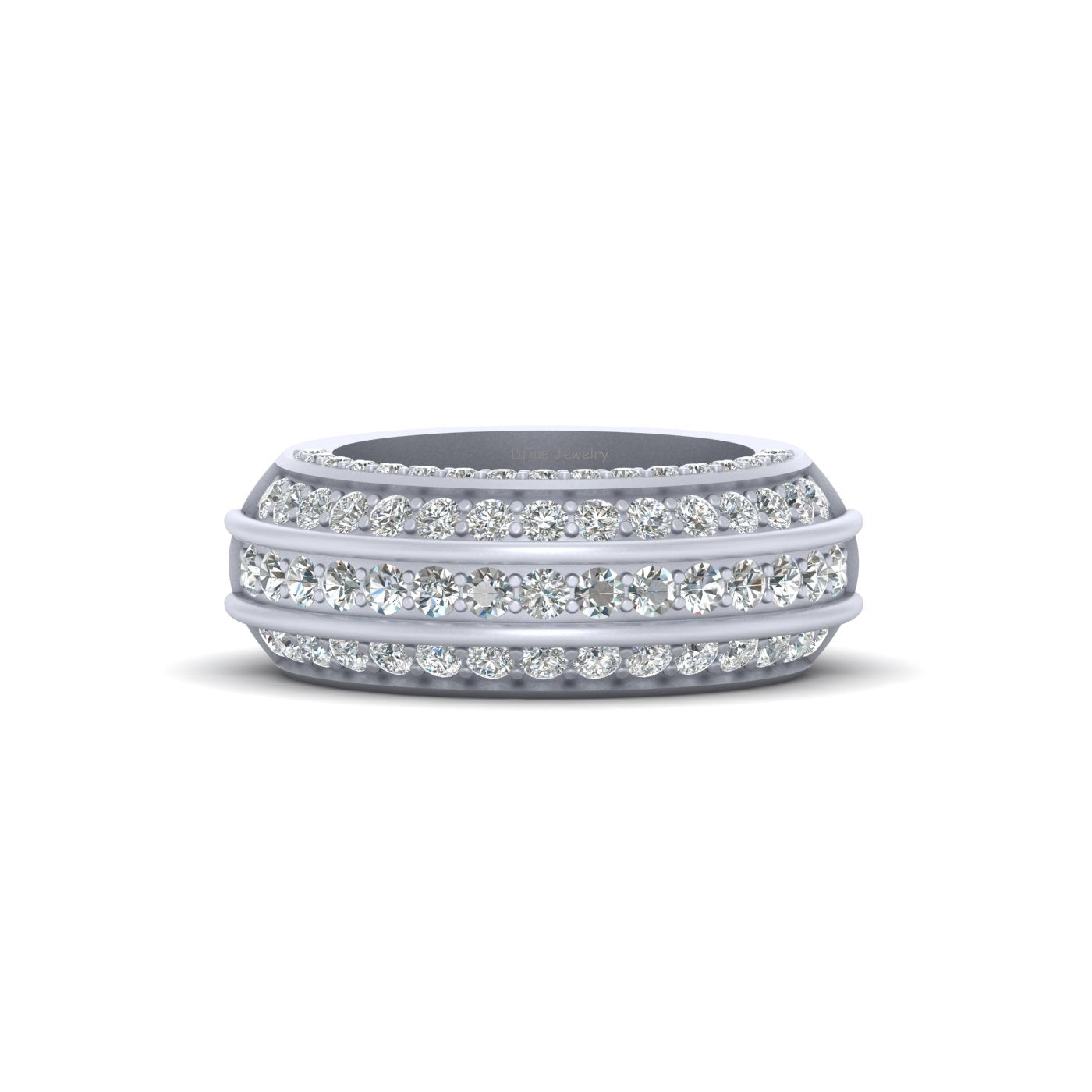 1.85CTTW DIAMOND WEDDING BAND