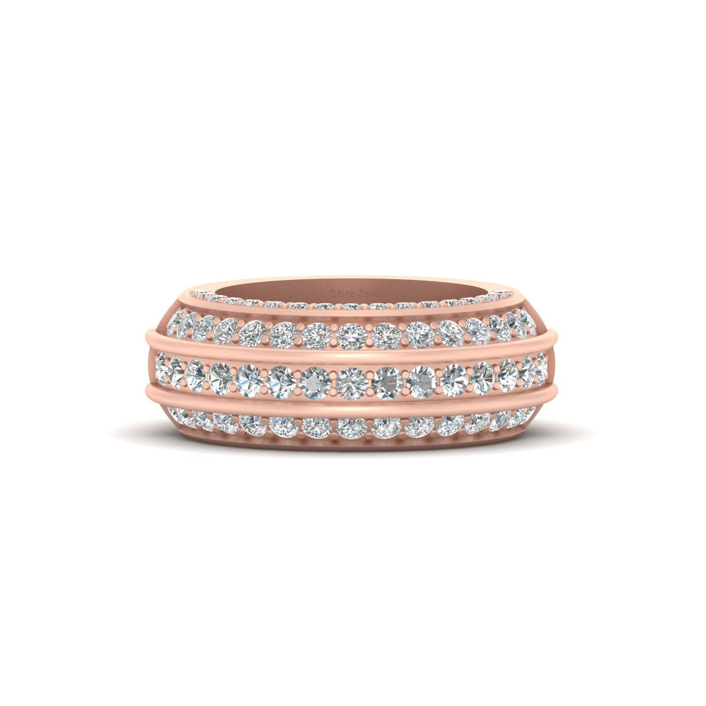 1.85CTTW DIAMOND WEDDING BAND