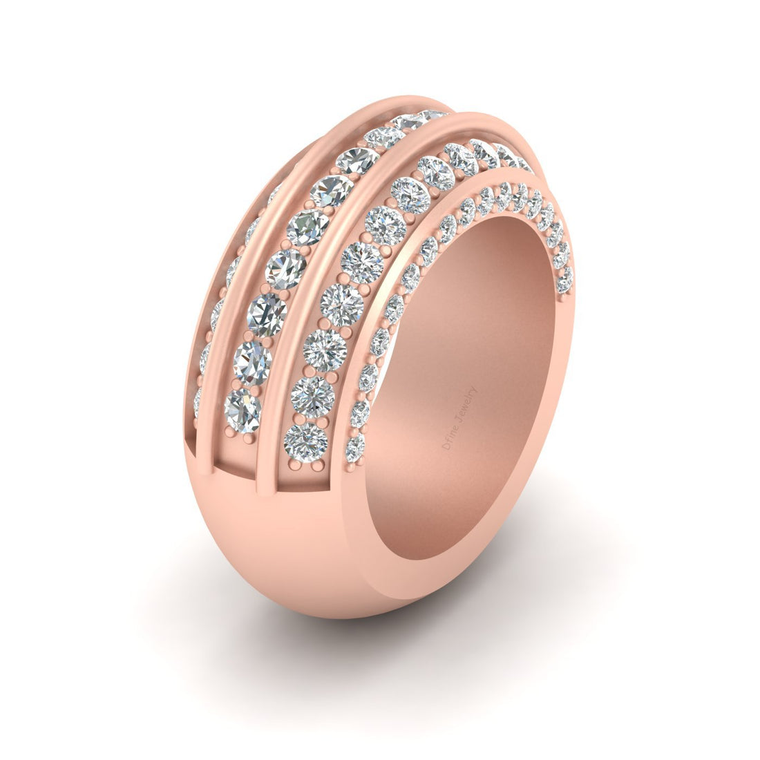1.85CTTW DIAMOND WEDDING BAND