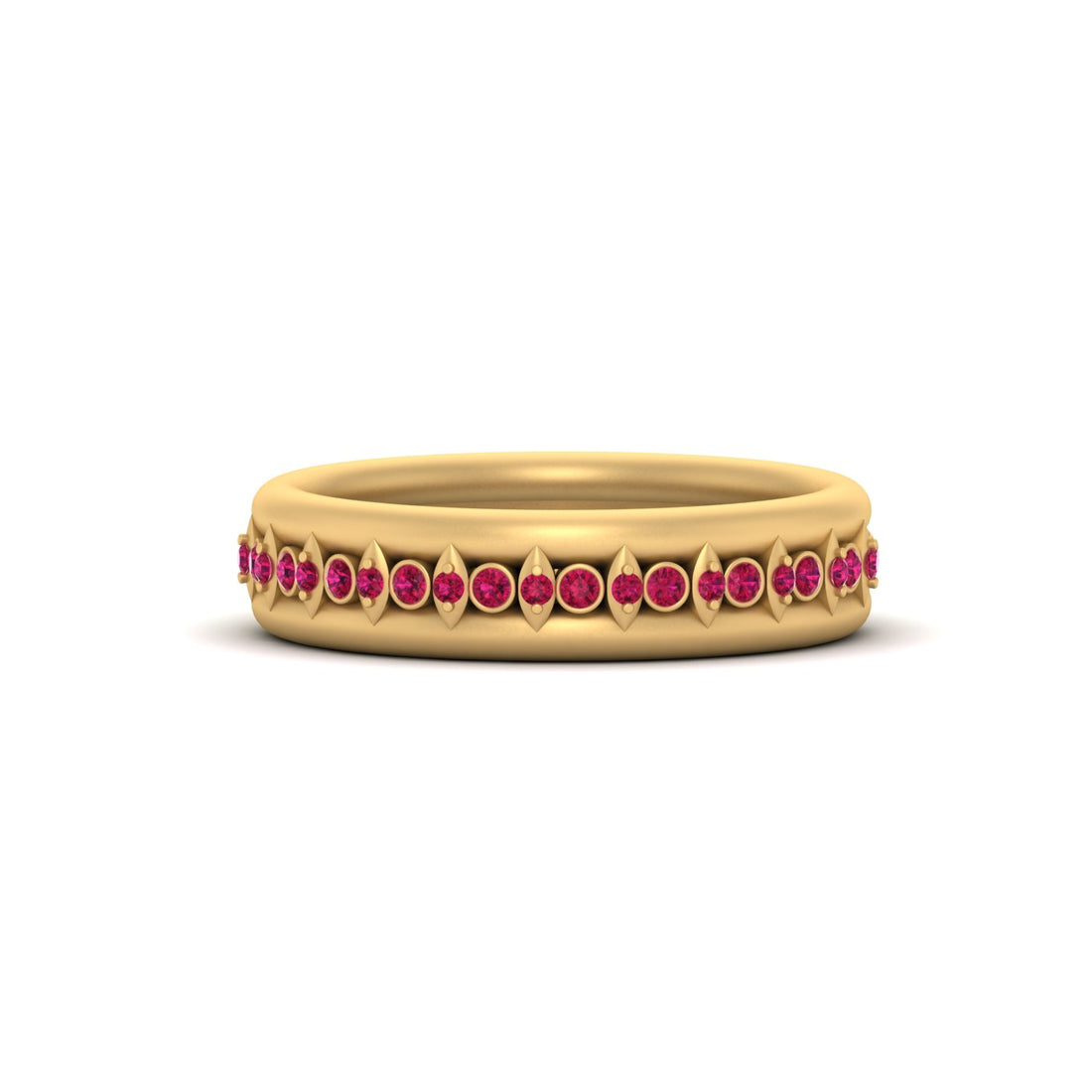 Yellow Gold Wedding Band