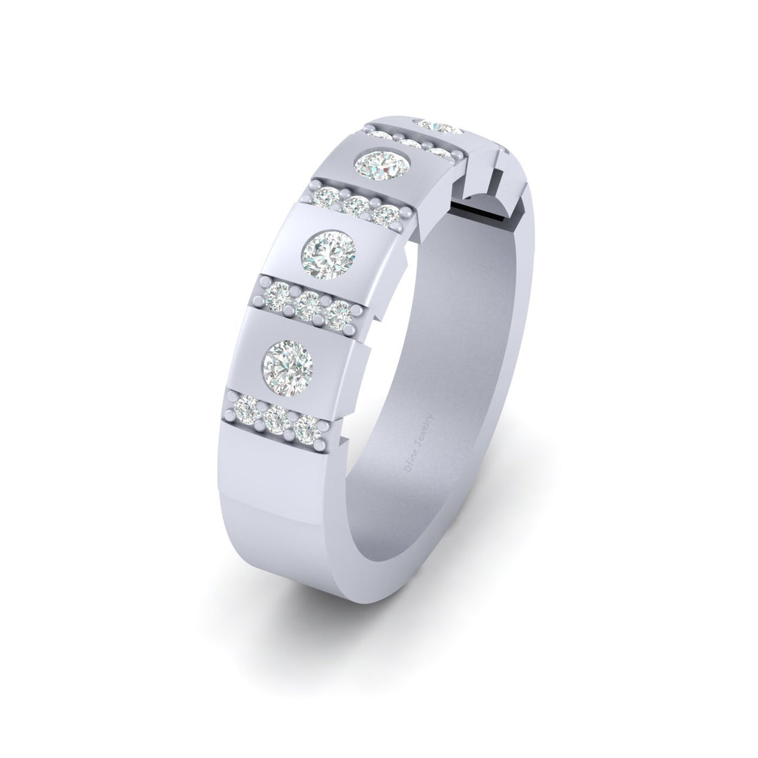 WHITE DIAMOND ANNIVERSARY BAND