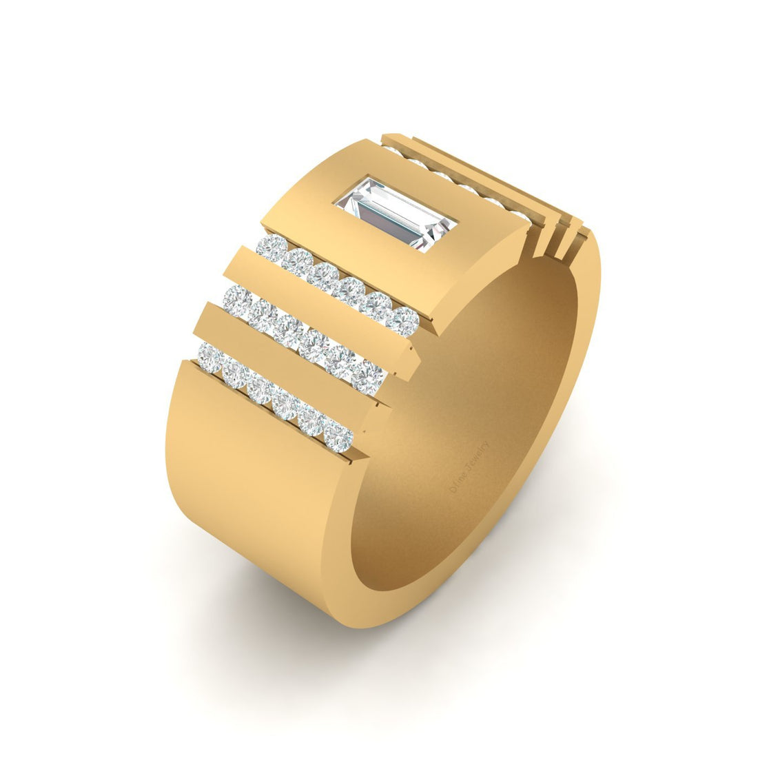 GOLD WEDDING BAND FOR WOMEN