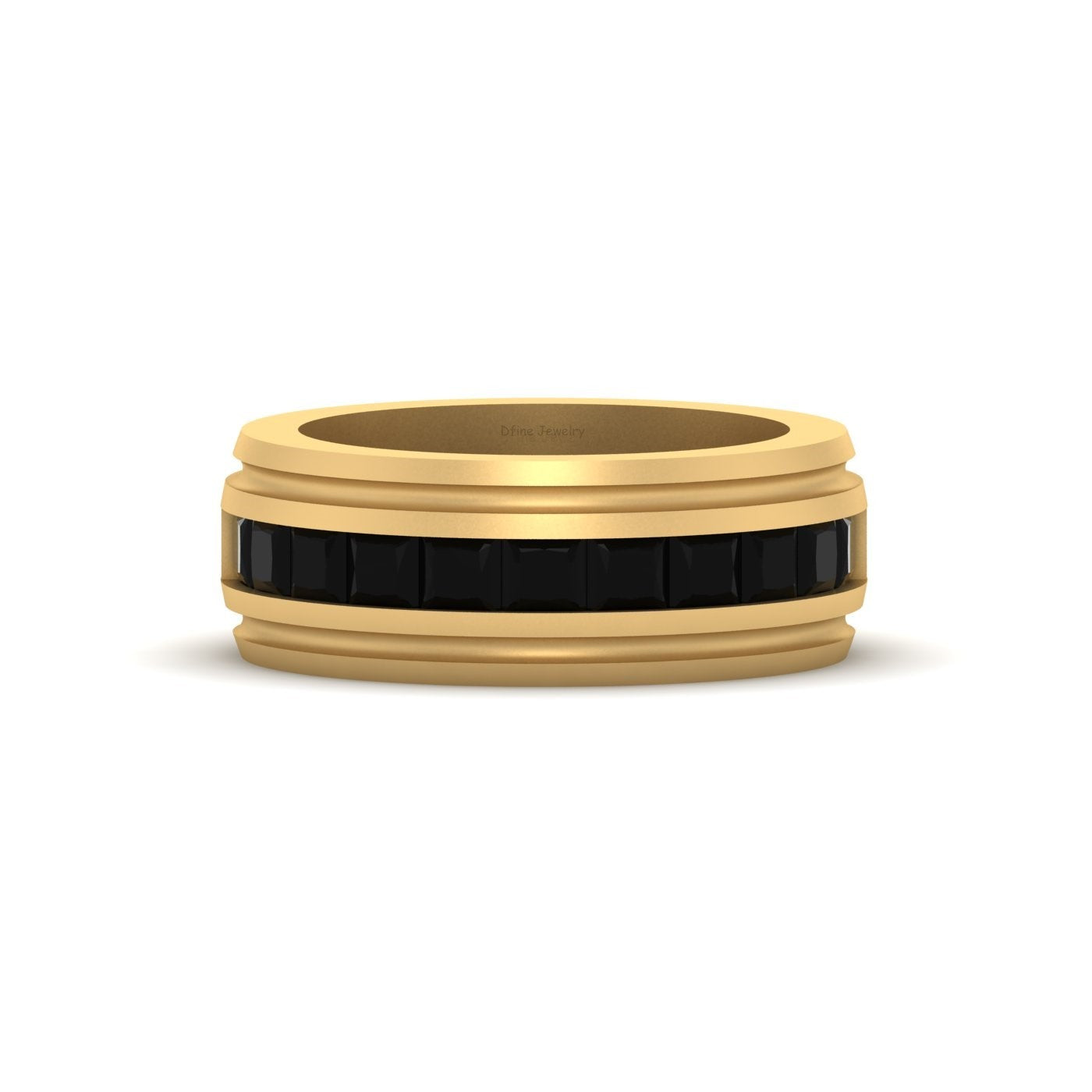 SOLID YELLOW GOLD WEDDING BAND