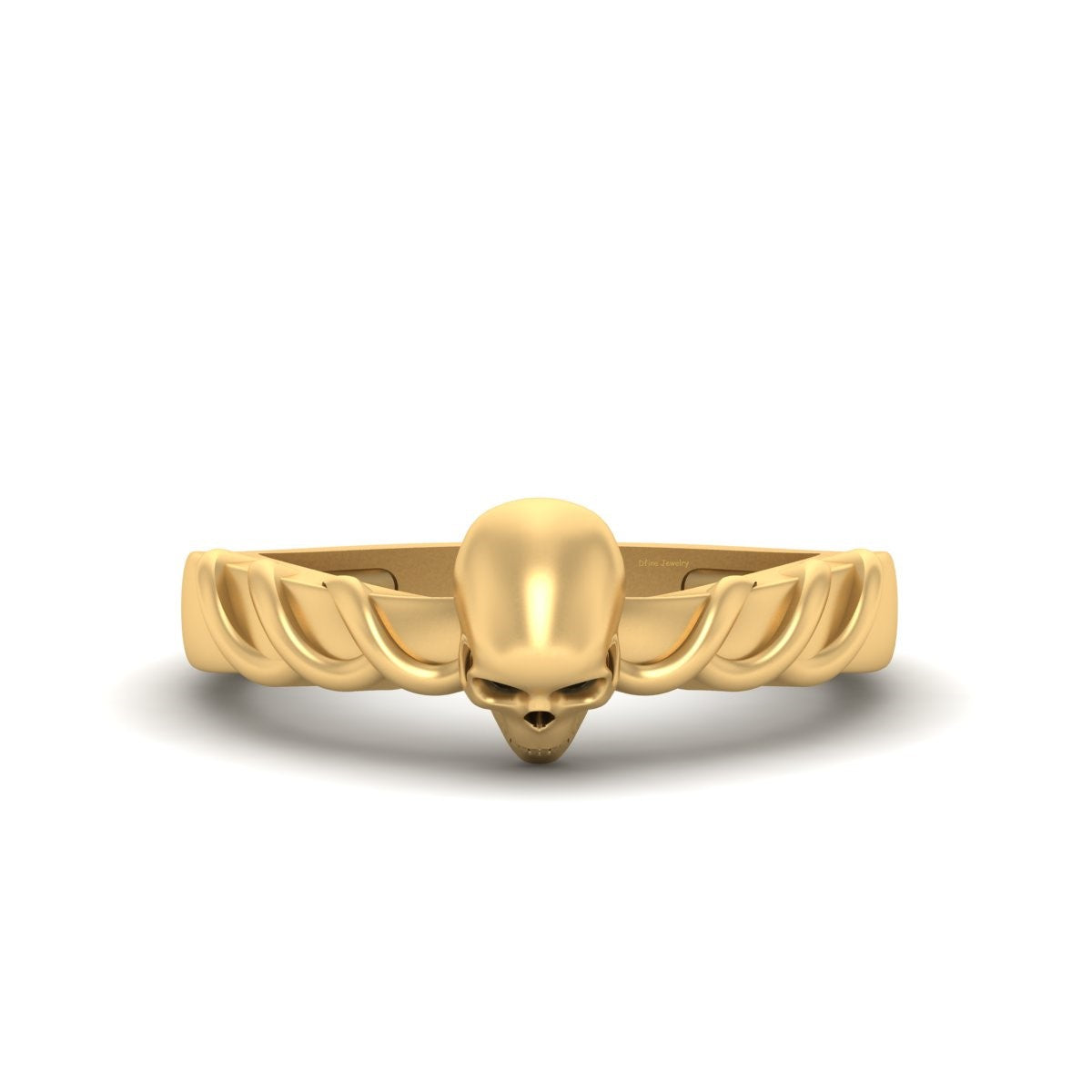 ROSE GOLD SKULL RING