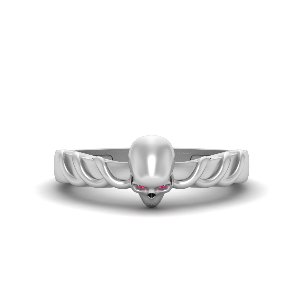 SPOOKY SKULL ENGAGEMENT RING