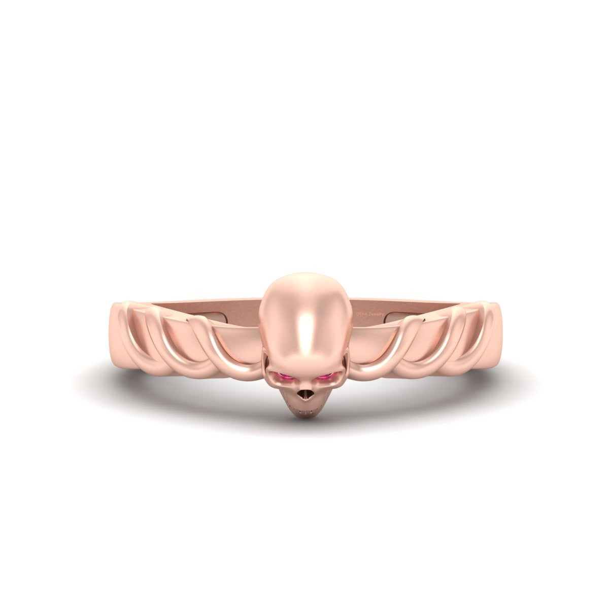 SPOOKY SKULL ENGAGEMENT RING