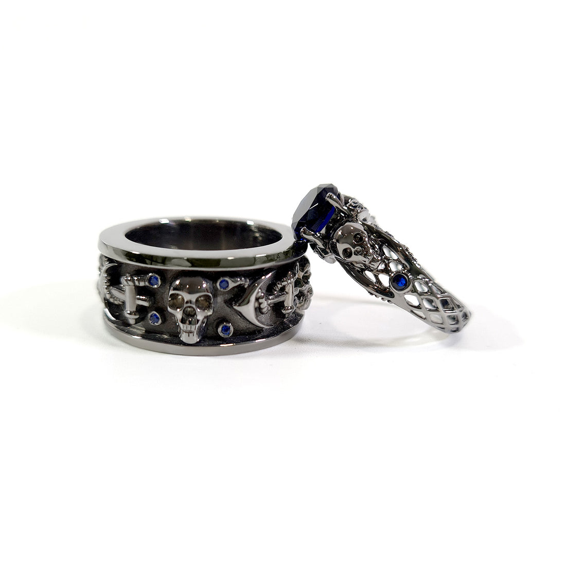Matching Skull Couple Set
