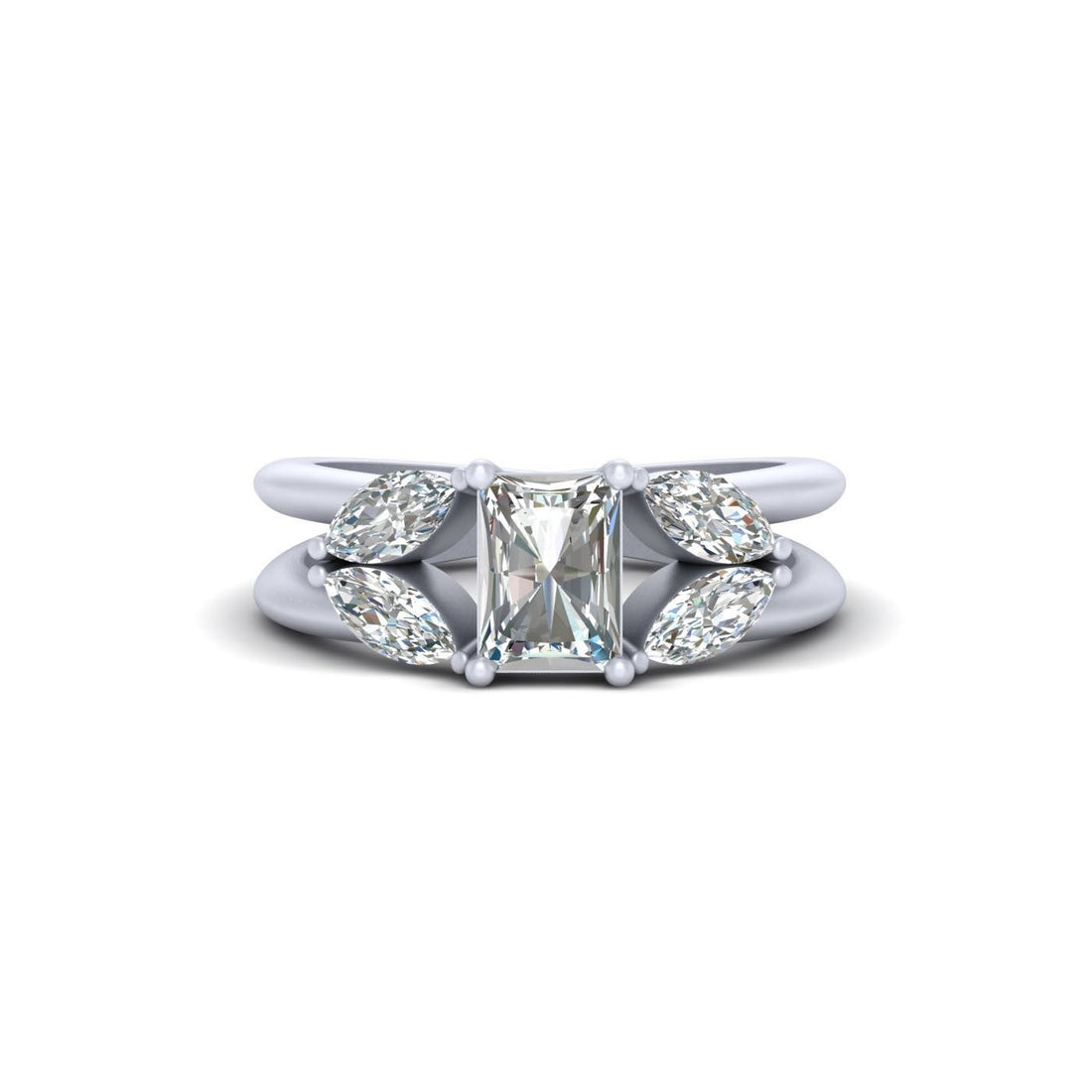 RADIANT DIAMOND PROMISE RING