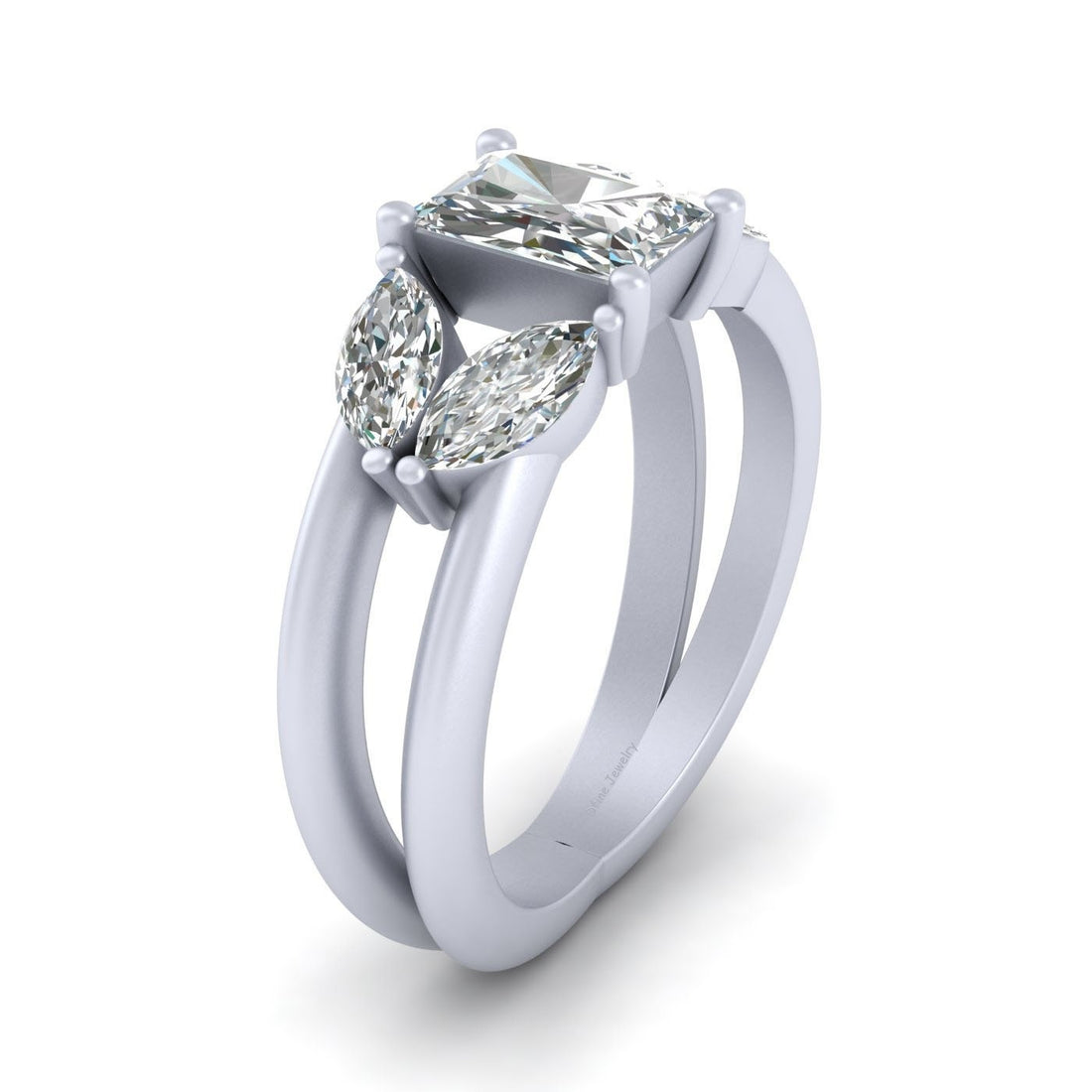 RADIANT DIAMOND PROMISE RING